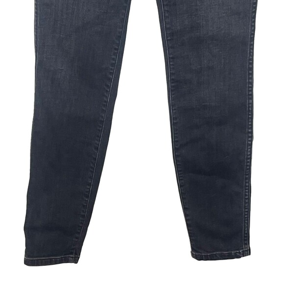 THE GREAT. Super High Rise Skinny Jeans Women’s Size 25 Washed Black Stretch - Picture 4 of 12